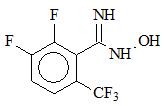 2,3-二氟-N-羥基-6-三氟甲基苯甲脒；
2,3-Difluoro-N-hydroxy-6-(trifluoromethyl)benzenecarboximidamide；
DFAO